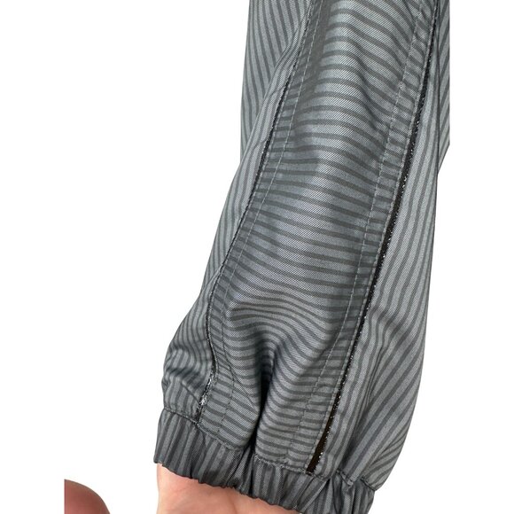 Christopher & Banks Button-Up Striped Long Sleeve Jacket Womens Size M - Picture 4 of 10